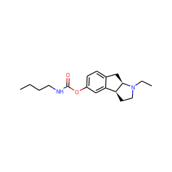 CCCCNC(=O)Oc1ccc2c(c1)[C@@H]1CCN(CC)[C@@H]1C2 ZINC000013453912