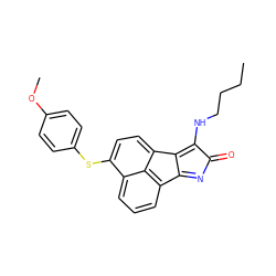 CCCCNc1c2c3ccc(Sc4ccc(OC)cc4)c4cccc(c-2nc1=O)c43 ZINC000095593750