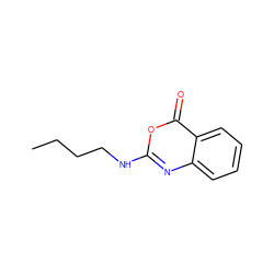 CCCCNc1nc2ccccc2c(=O)o1 ZINC000026494828