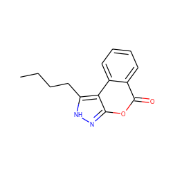 CCCCc1[nH]nc2oc(=O)c3ccccc3c12 ZINC000584905335