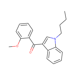 CCCCn1cc(C(=O)c2ccccc2OC)c2ccccc21 ZINC000200605128