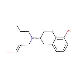 CCCN(C/C=C/I)[C@@H]1CCc2c(O)cccc2C1 ZINC000013739883