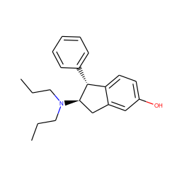 CCCN(CCC)[C@@H]1Cc2cc(O)ccc2[C@H]1c1ccccc1 ZINC000027420078