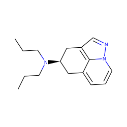 CCCN(CCC)[C@@H]1Cc2cccn3ncc(c23)C1 ZINC000029248046