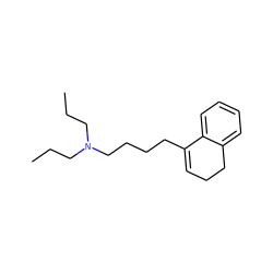 CCCN(CCC)CCCCC1=CCCc2ccccc21 ZINC000013759849