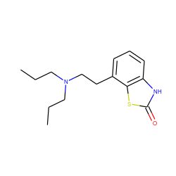 CCCN(CCC)CCc1cccc2[nH]c(=O)sc12 ZINC000034161191