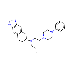 CCCN(CCN1CCN(c2ccccc2)CC1)[C@@H]1CCc2cc3[nH]cnc3cc2C1 ZINC000096923978