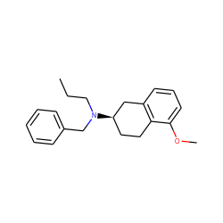 CCCN(Cc1ccccc1)[C@@H]1CCc2c(cccc2OC)C1 ZINC000026268399