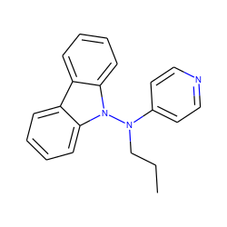 CCCN(c1ccncc1)n1c2ccccc2c2ccccc21 ZINC000001913654