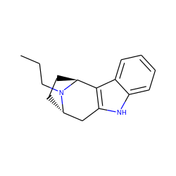 CCCN1[C@H]2CC[C@H]1c1c([nH]c3ccccc13)C2 ZINC000253636407