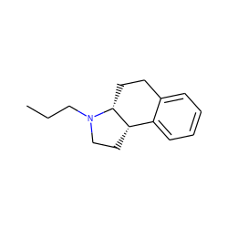 CCCN1CC[C@H]2c3ccccc3CC[C@H]21 ZINC000013826507