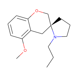 CCCN1CCC[C@@]12COc1cccc(OC)c1C2 ZINC000013759907