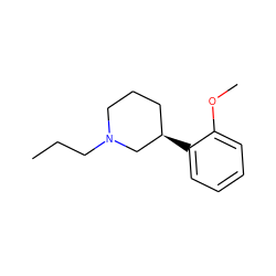 CCCN1CCC[C@@H](c2ccccc2OC)C1 ZINC000029235136