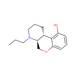 CCCN1CCC[C@@H]2c3c(O)cccc3OC[C@H]21 ZINC000027847602