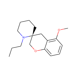 CCCN1CCCC[C@@]12COc1cccc(OC)c1C2 ZINC000012355979