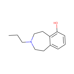 CCCN1CCc2cccc(O)c2CC1 ZINC000013728497