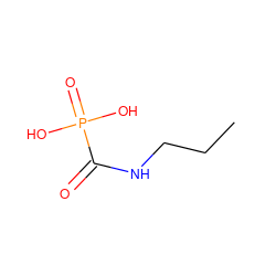 CCCNC(=O)P(=O)(O)O ZINC000013561078