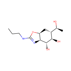 CCCNC1=N[C@H]2[C@H](C[C@H]([C@H](C)O)[C@@H](O)[C@@H]2O)O1 ZINC000205673085