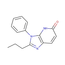 CCCc1nc2ccc(=O)[nH]c2n1-c1ccccc1 ZINC000118265233