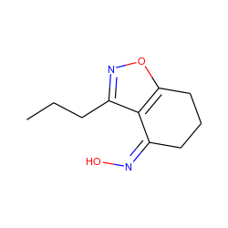 CCCc1noc2c1/C(=N\O)CCC2 ZINC000102419859