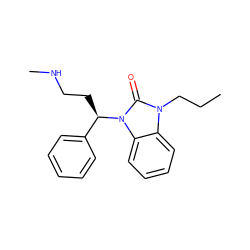 CCCn1c(=O)n([C@H](CCNC)c2ccccc2)c2ccccc21 ZINC000034986368