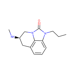 CCCn1c(=O)n2c3c(cccc31)C[C@@H](NC)C2 ZINC000653842790