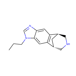 CCCn1cnc2cc3c(cc21)[C@H]1CNC[C@H]3C1 ZINC000101032570