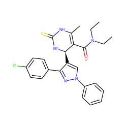 CCN(CC)C(=O)C1=C(C)NC(=S)N[C@@H]1c1cn(-c2ccccc2)nc1-c1ccc(Cl)cc1 ZINC000012565712