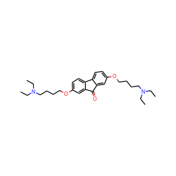 CCN(CC)CCCCOc1ccc2c(c1)C(=O)c1cc(OCCCCN(CC)CC)ccc1-2 ZINC000031847371