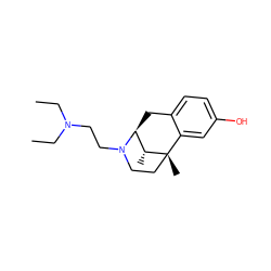 CCN(CC)CCN1CC[C@@]2(C)c3cc(O)ccc3C[C@H]1[C@H]2C ZINC000100790712