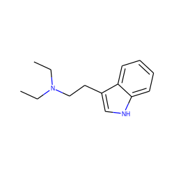 CCN(CC)CCc1c[nH]c2ccccc12 ZINC000001999162