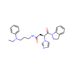 CCN(CCCNC(=O)C[C@@H](C(=O)N1CCc2ccccc21)n1ccnc1)c1ccccc1 ZINC000003045843