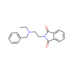 CCN(CCN1C(=O)c2ccccc2C1=O)Cc1ccccc1 ZINC000166352984