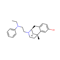 CCN(CCN1CC[C@@]2(C)c3cc(O)ccc3C[C@H]1[C@H]2C)c1ccccc1 ZINC000100804743