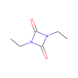 CCN1C(=O)N(CC)C1=O ZINC000029412147