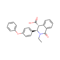 CCN1C(=O)c2ccccc2[C@@H](C(=O)O)[C@@H]1c1ccc(Oc2ccccc2)cc1 ZINC000040939982