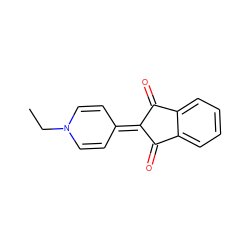 CCN1C=CC(=C2C(=O)c3ccccc3C2=O)C=C1 ZINC000000295579