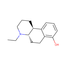 CCN1CCC[C@H]2c3cccc(O)c3CC[C@@H]21 ZINC000026276265