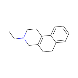 CCN1CCC2=C(CCc3ccccc32)C1 ZINC000028455852