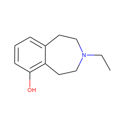 CCN1CCc2cccc(O)c2CC1 ZINC000013728518