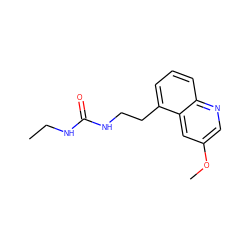 CCNC(=O)NCCc1cccc2ncc(OC)cc12 ZINC001772652709