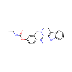 CCNC(=O)Oc1ccc2c(c1)CN1CCc3c([nH]c4ccccc34)[C@@H]1N2C ZINC000169341049