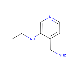 CCNc1cnccc1CN ZINC000013608481