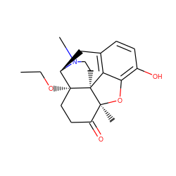 CCO[C@@]12CCC(=O)[C@]3(C)Oc4c(O)ccc5c4[C@]13CCN(C)[C@@H]2C5 ZINC000034345645