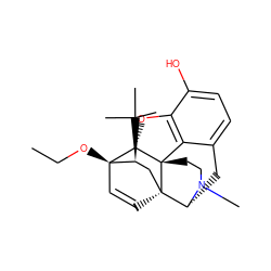 CCO[C@]12C=C[C@@]3(C[C@@H]1C(C)(C)C)[C@H]1Cc4ccc(O)c5c4[C@@]3(CCN1C)[C@H]2O5 ZINC000049110558