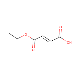 CCOC(=O)/C=C/C(=O)O ZINC000003861006