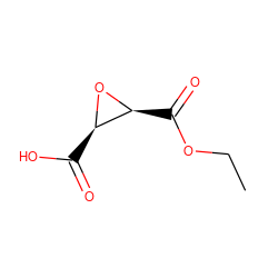 CCOC(=O)[C@@H]1O[C@@H]1C(=O)O ZINC000014618975