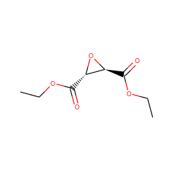 CCOC(=O)[C@@H]1O[C@H]1C(=O)OCC ZINC000002382901