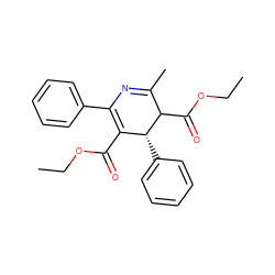 CCOC(=O)C1=C(c2ccccc2)N=C(C)C(C(=O)OCC)[C@@H]1c1ccccc1 ZINC000026578148