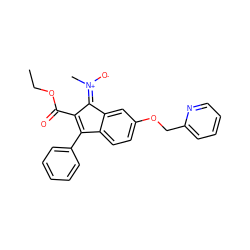 CCOC(=O)C1=C(c2ccccc2)c2ccc(OCc3ccccn3)cc2/C1=[N+](/C)[O-] ZINC000100072964